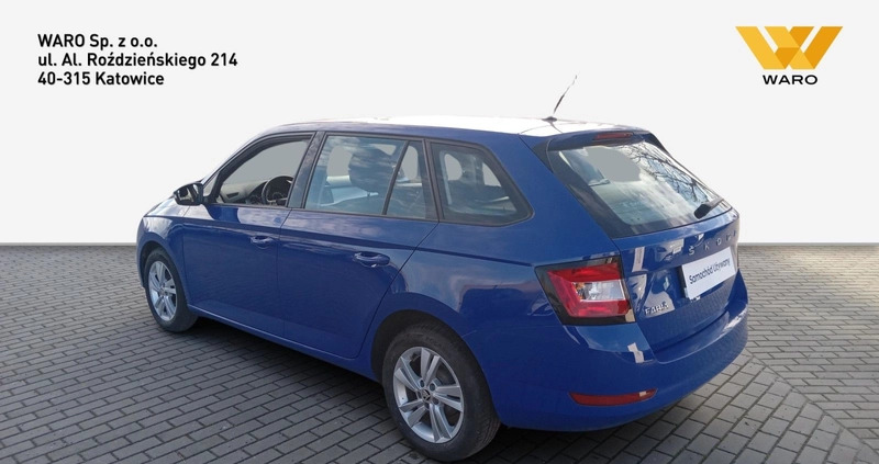 Skoda Fabia cena 34900 przebieg: 216000, rok produkcji 2020 z Dynów małe 211